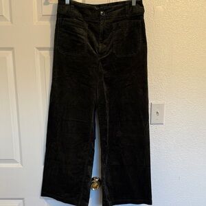 Maeve dark green Corduroy Pants